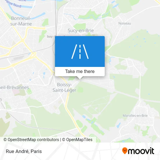 Rue André map