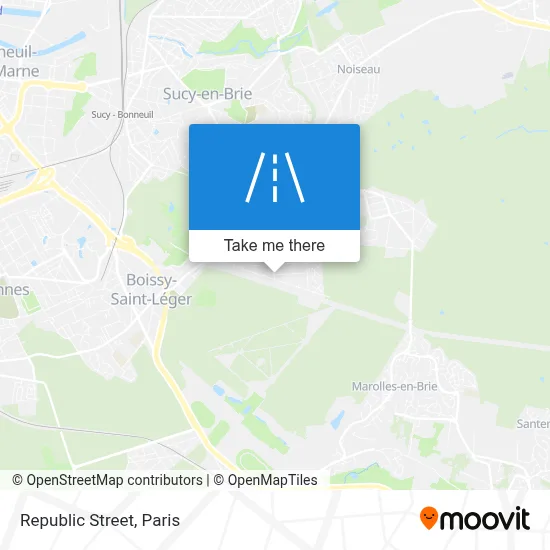 Rue de la République map