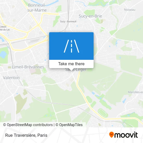 Rue Traversière map