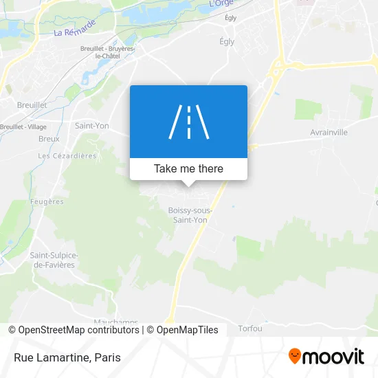 Rue Lamartine map