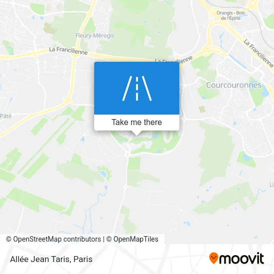 Allée Jean Taris map