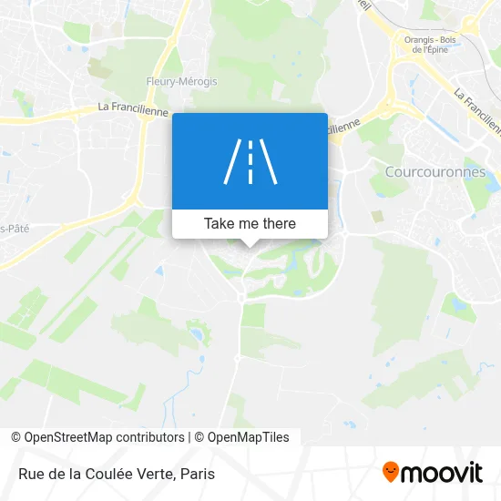 Rue de la Coulée Verte map
