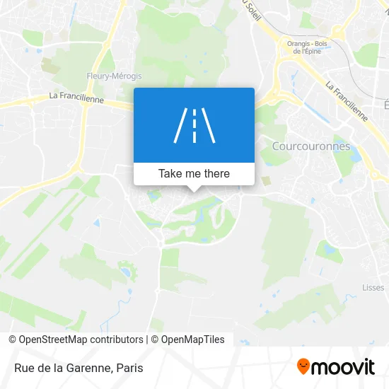 Rue de la Garenne map