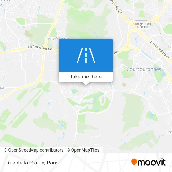 Rue de la Prairie map