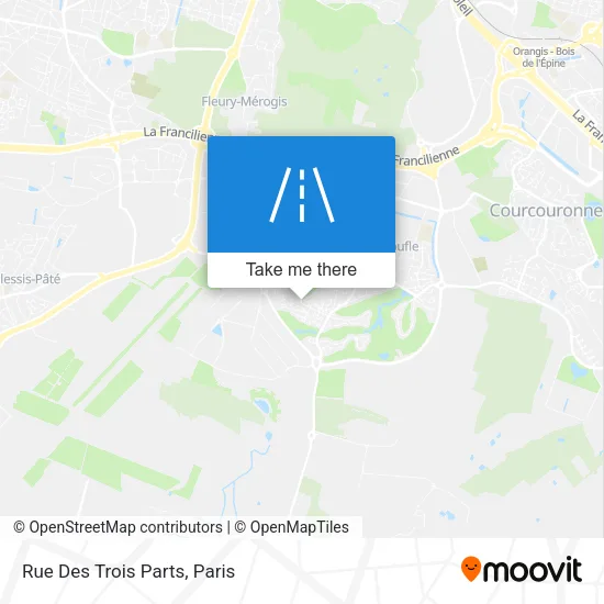 Rue Des Trois Parts map