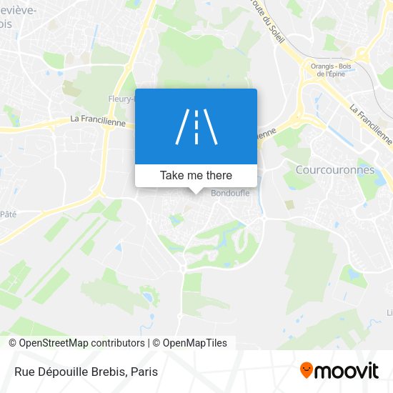 Rue Dépouille Brebis map