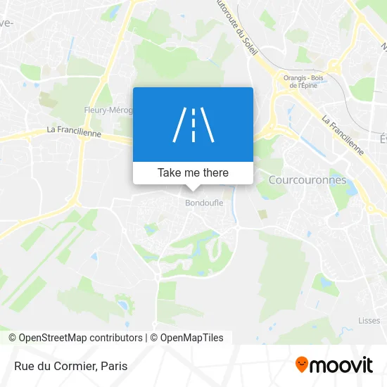 Rue du Cormier map