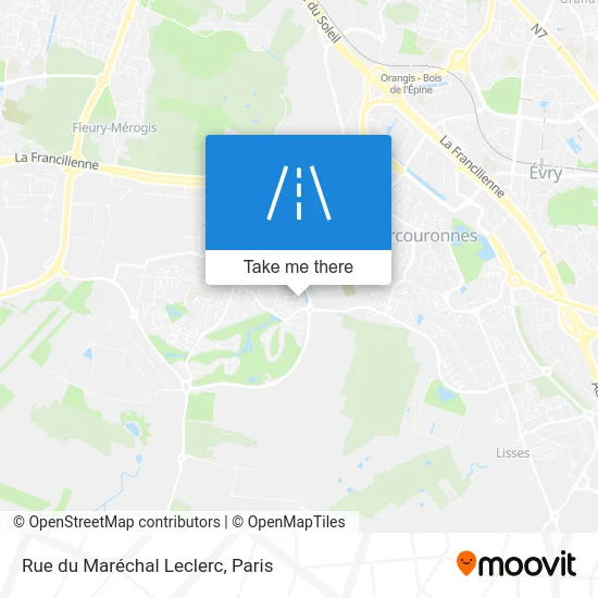 Rue du Maréchal Leclerc map