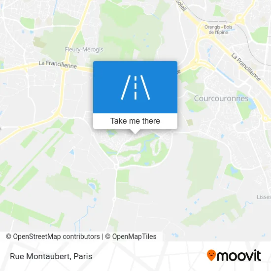 Rue Montaubert map
