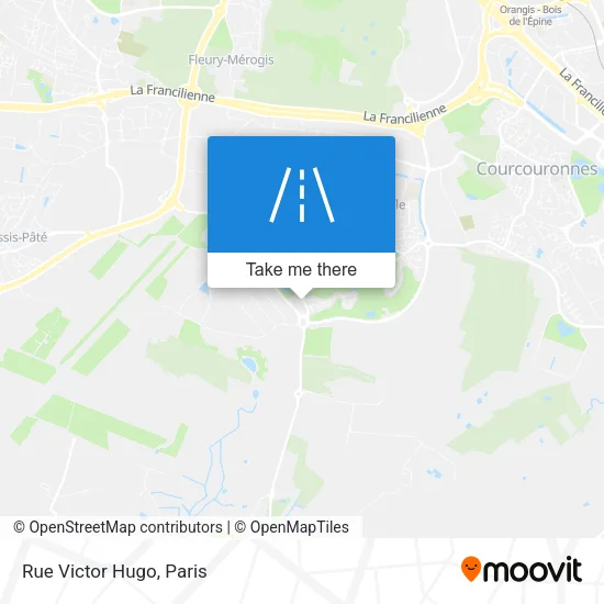 Rue Victor Hugo map