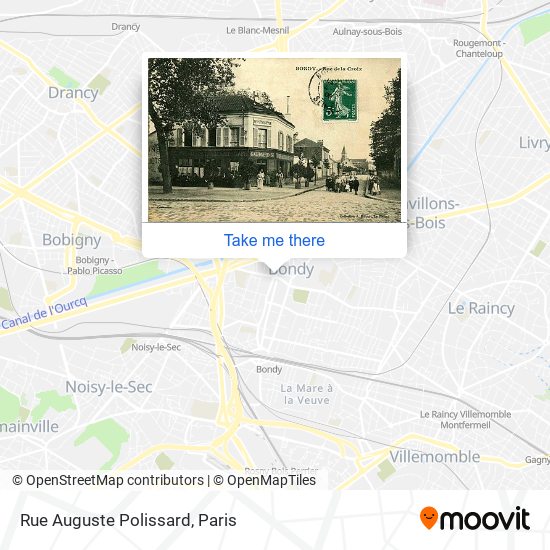 Rue Auguste Polissard map