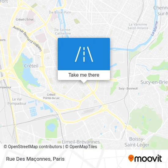 Rue Des Maçonnes map