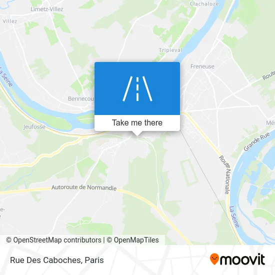 Rue Des Caboches map