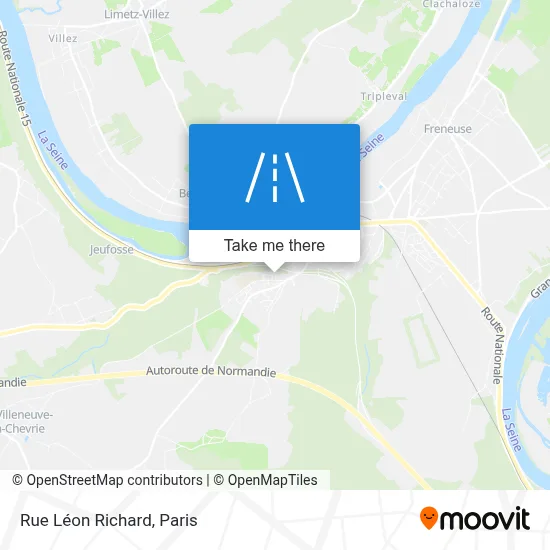 Rue Léon Richard map