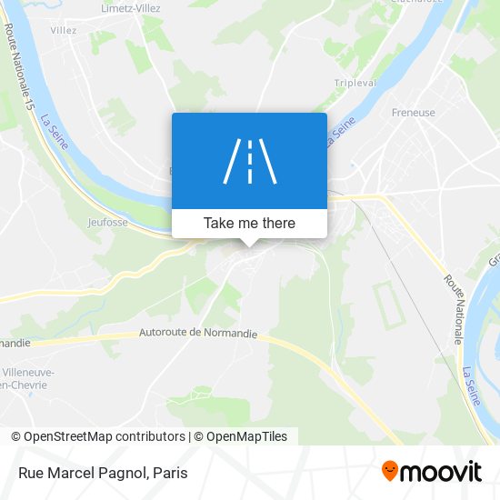 Mapa Rue Marcel Pagnol