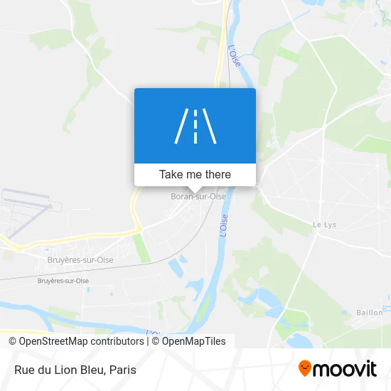 Rue du Lion Bleu map