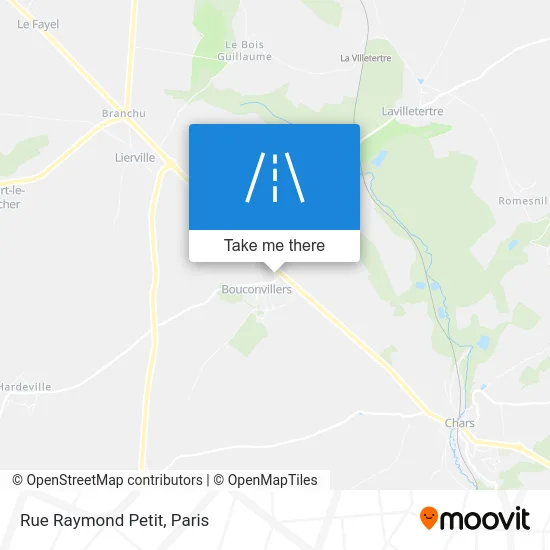 Rue Raymond Petit map