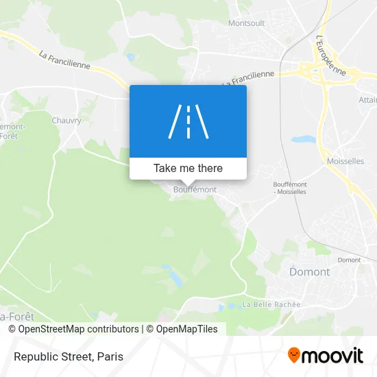 Rue de la République map