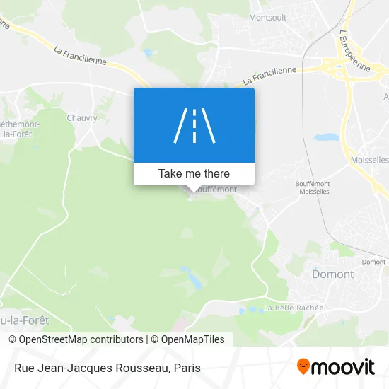 Rue Jean-Jacques Rousseau map