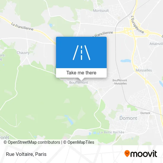 Rue Voltaire map