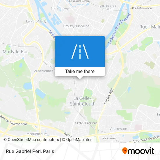 Rue Gabriel Péri map