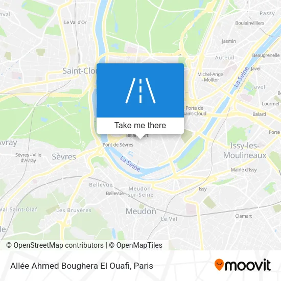 Allée Ahmed Boughera El Ouafi map