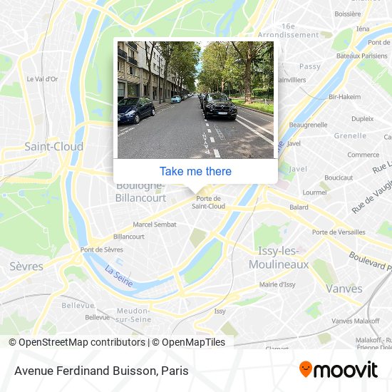 Avenue Ferdinand Buisson map