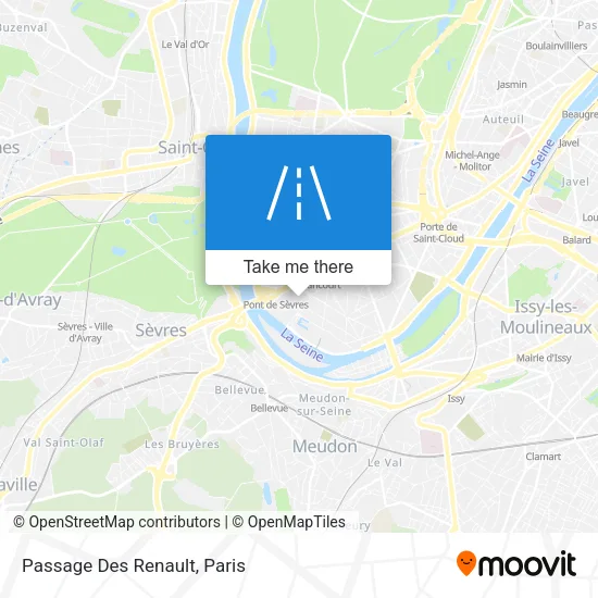 Passage Des Renault map