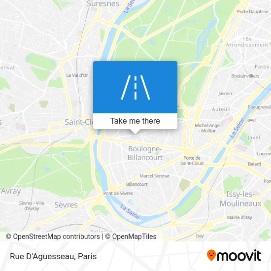 Rue D'Aguesseau map
