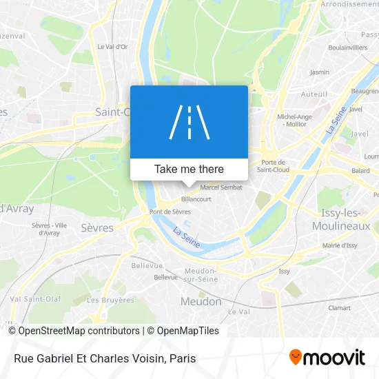 Rue Gabriel Et Charles Voisin map
