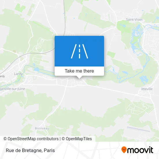Rue de Bretagne map