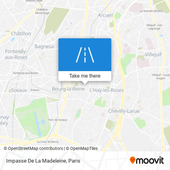 Impasse De La Madeleine map