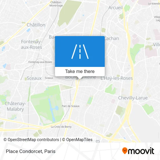 Place Condorcet map
