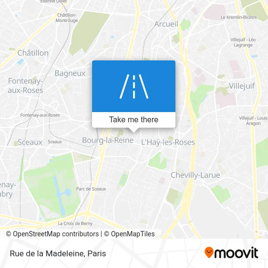 Rue de la Madeleine map