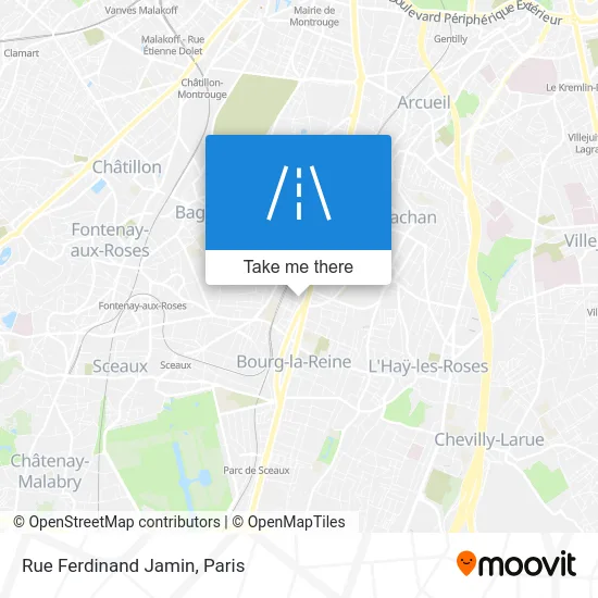 Rue Ferdinand Jamin map