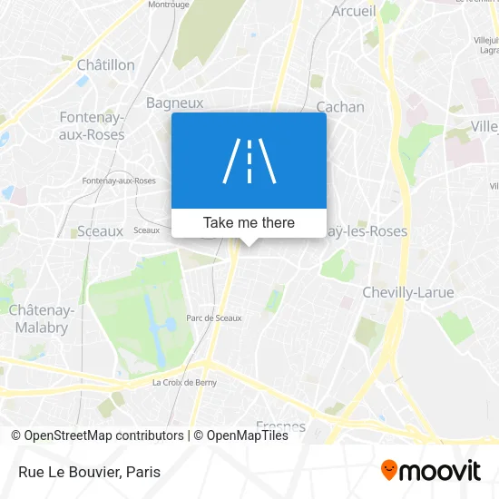Rue Le Bouvier map
