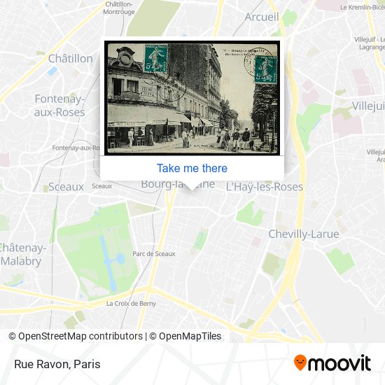 Rue Ravon map