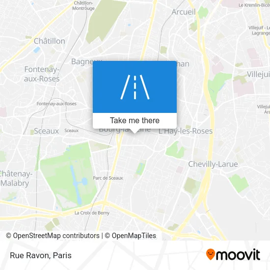 Rue Ravon map