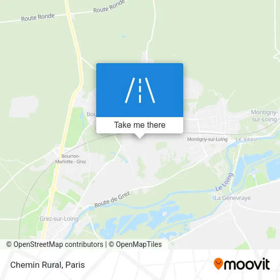 Chemin Rural map