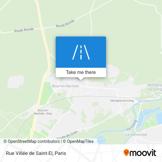 Rue Villée de Saint-El map