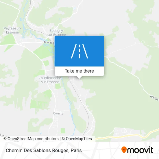 Chemin Des Sablons Rouges map