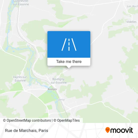 Rue de Marchais map