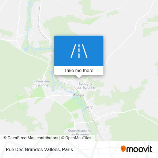 Rue Des Grandes Vallées map