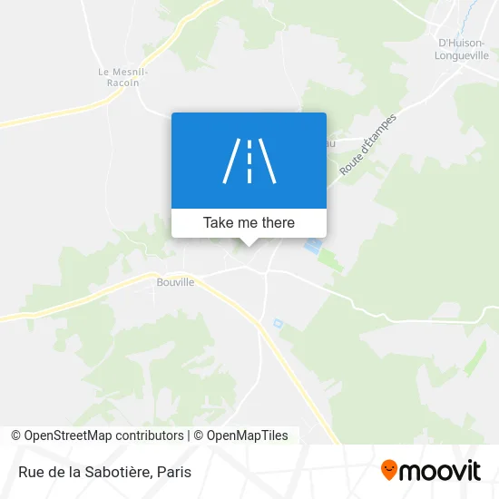 Rue de la Sabotière map