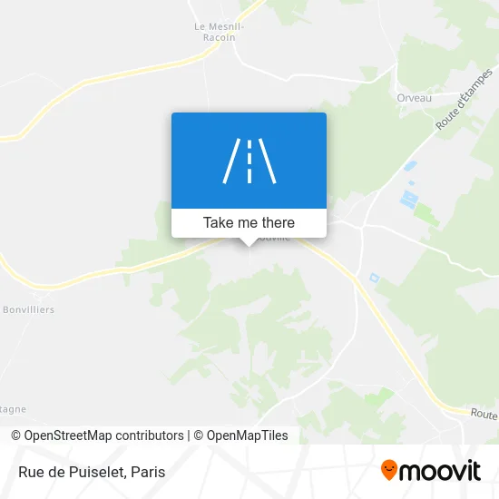 Rue de Puiselet map