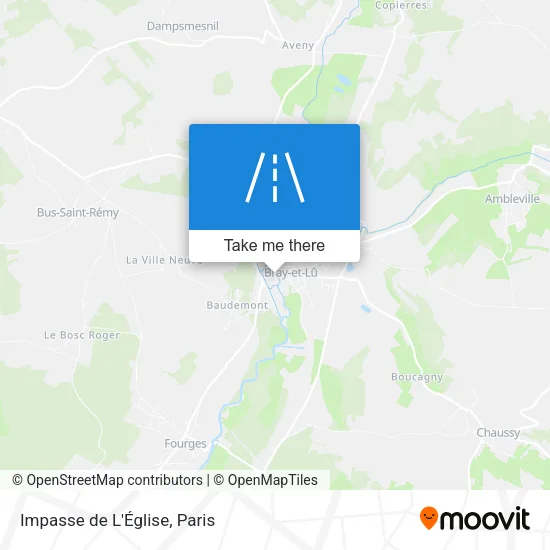 Impasse de L'Église map