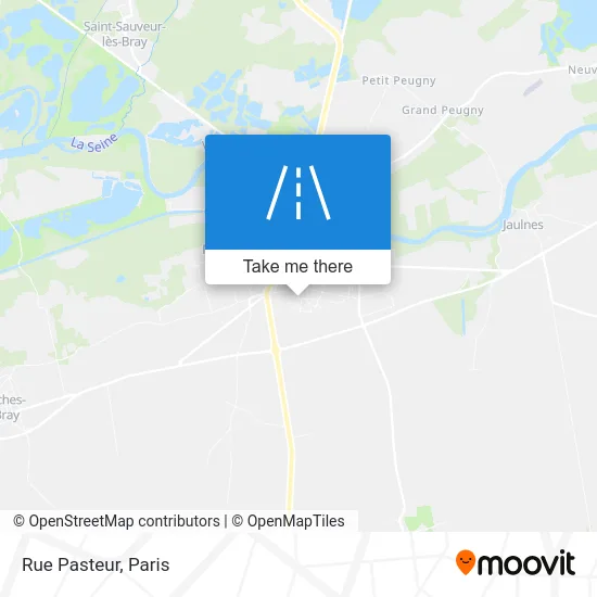 Rue Pasteur map