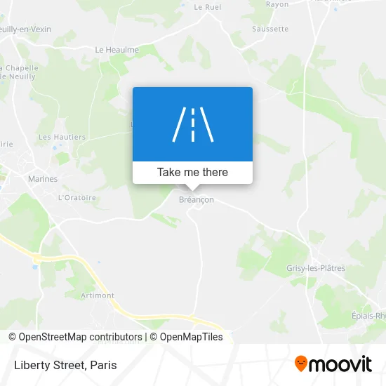 Rue de la Liberté map