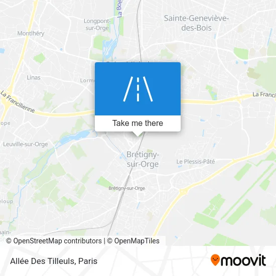 Allée Des Tilleuls map
