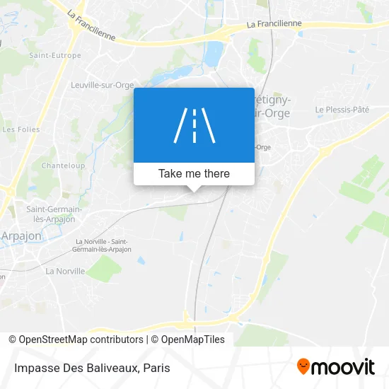 Impasse Des Baliveaux map